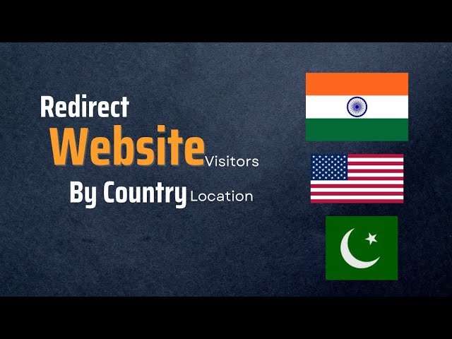 How to redirect website visitors by country IP address in PHP